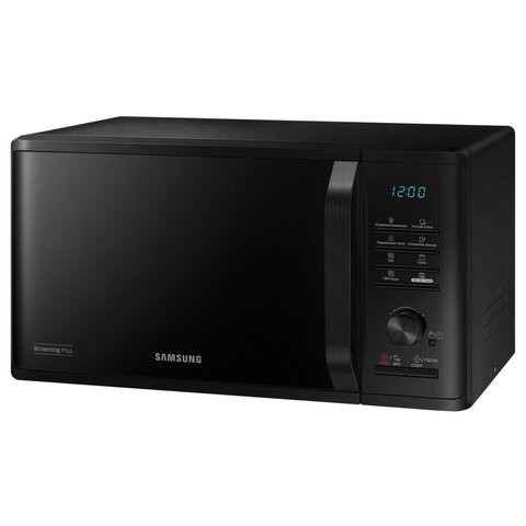 Микроволновая печь SAMSUNG MG23K3515AK/BW, объем 23 л, мощность 800 Вт, электронное управление