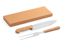 Набор для барбекю «SALSA», Цвет натуральный/серебристый