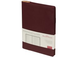 Еженедельник недатированный А5 «Concept», Размер A5, Цвет бордовый