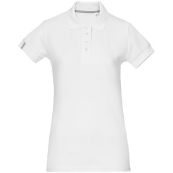 Рубашка поло женская Virma Premium Lady, белая, размер 3XL