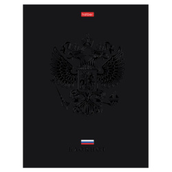 Блокнот А5 167х216 мм, 80 л., твёрдый, клетка, матовая ламинация, лак, блок 5 цветов, HATBER, "Россия", 085282, 80ББ5лолВ130989