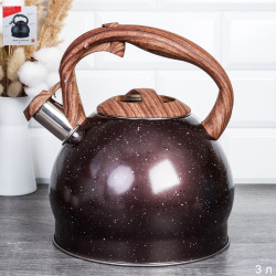 Чайник 3,0 л,ручка Soft Touch/ KISIGA / KBRW-429 /уп 12/ 0,76/индукция / трехслойное дно