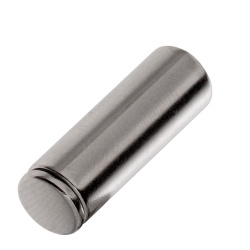 Наконечник для шнурка Nozzle, серебристый (хром), 0,5х2 см