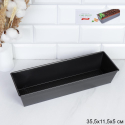 Форма для выпечки Кекса и хлеба 11,5х35,5 см/ ШТУЧНО / HT116 /уп 24/