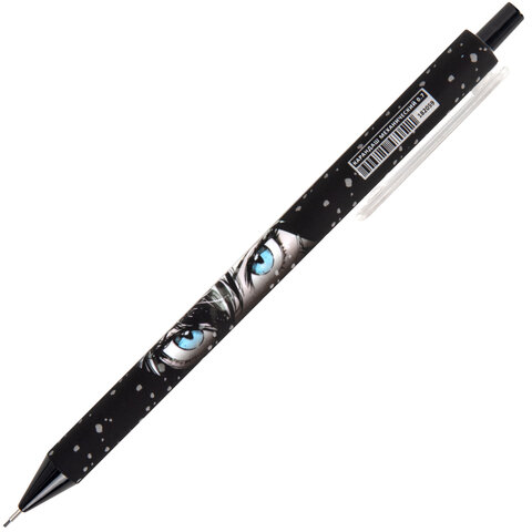 Карандаш механический 0,7 мм с принтом FUNSTER "ANIME", корпус soft-touch ассорти, 182059