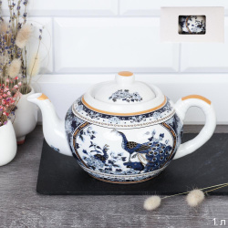 Чайник заварочный 1 л Павлин / JS-11 /уп 24/