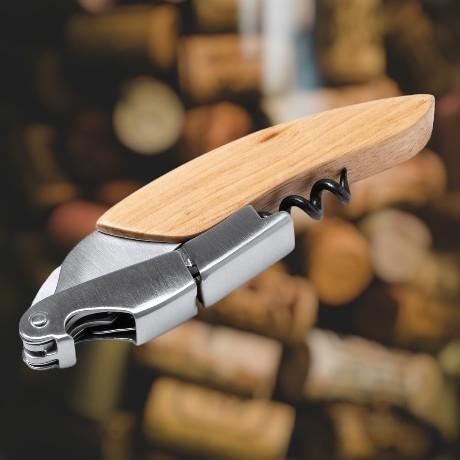 Штопор из нержавеющей стали VUREN, с двумя положениями, Бежевый