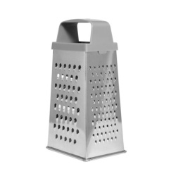 Терка 4 грани 22х11х8,5 см, белая жесть с пластиковой ручкой, BOOMHOUSE Кварц, 701859