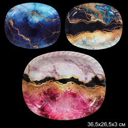 Поднос овальный 36 см / 3226 /уп 100/