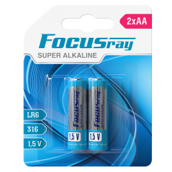 FOCUSray SUPER ALKALINE LR6/BL2 1/12/144 батарейка, шт (2 шт)