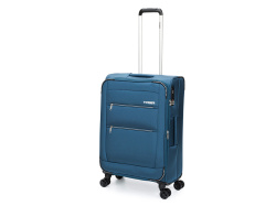 Чемодан «ВИВИ», 63 л, Размер M, Цвет синий