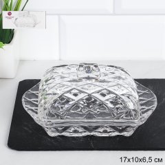 Масленка Ромб 17х10,5х8,5 см / TB020R /уп 24/