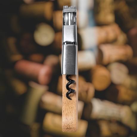 Штопор из нержавеющей стали VUREN, с двумя положениями, Бежевый