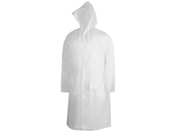 Дождевик «Hawaii pro» c чехлом унисекс, Размер M-L, Цвет белый