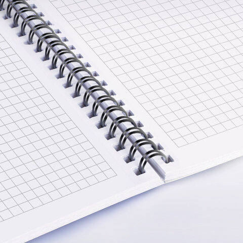 Тетради ДЭК А5 48 л. КОМПЛЕКТ 4 шт., BRAUBERG, гребень, клетка, 80 г/м2, SoftTouch, Aesthetics, 405580