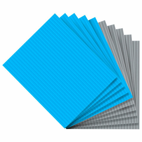 Салфетки губчатые для уборки кухни 15х18 см, ЦЕЛЛЮЛОЗНЫЕ, КОМПЛЕКТ 10 шт., 5 серых / 5 голубых, LAIMA, 700268