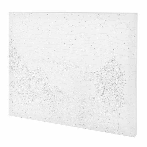 Картина по номерам 40х50 см, ОСТРОВ СОКРОВИЩ "Лунная ночь", на подрамнике, акрил, кисти, 663282