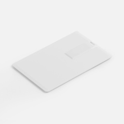 Флешка Card, 16 Гб, белая, 5,5х8,6х0,3 см