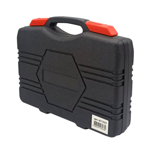 Набор инструментов универсальный, 51 предмет, пластиковый кейс, ГРАНДМАСТЕР, 671333