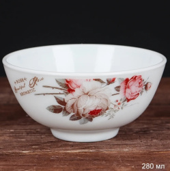 Пиала 280 мл 110 мм / W45/3 (6916) /уп 3/72/ Чайная роза