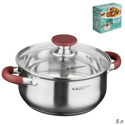 Кастрюля 5 л Берта / КТ15-D-24 /уп 4/