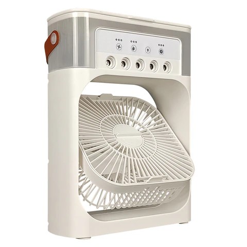 Вентилятор 2в1 настольный CENTEK CT-5085, увлажнение, USB-питание, 3 режима, таймер,