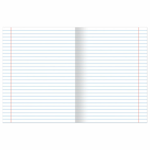 Тетради ДЭК 12 л. КОМПЛЕКТ 20 шт. с ЗЕЛЁНОЙ обложкой, ЮНЛАНДИЯ, линия, 106742