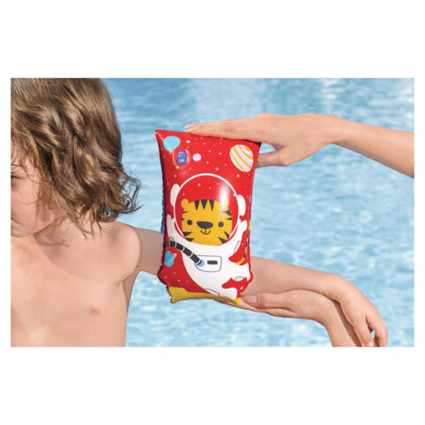 Нарукавники для плавания "Подводный мир" 30x15 см, 5-12 лет, BESTWAY, 32102