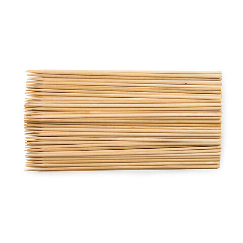 Шампуры деревянные 200 мм, КОМПЛЕКТ 100 шт., береза, GRIFON, 400-101