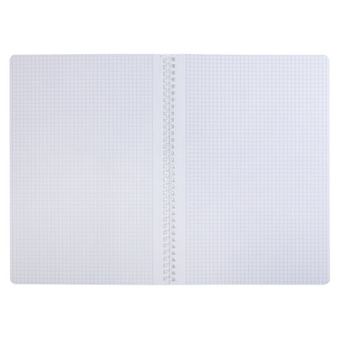 Тетрадь А4 96л. HATBER гребень, клетка, обложка картон, Вдохновение вокруг (микс в спайке), 088815, 96Т4В1гр