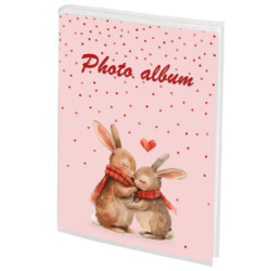 Фотоальбом BRAUBERG "Cute love" на 36 фото 10х15 см, мягкая обложка, 391432