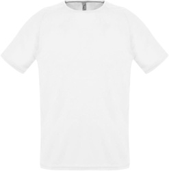 Футболка унисекс Sporty 140 белая, размер M