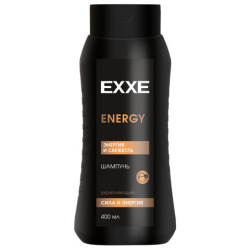 Шампунь укрепляющий для мужчин 400мл EXXE MEN ENERGY "Сила и энергия", шк 78645, С0007974