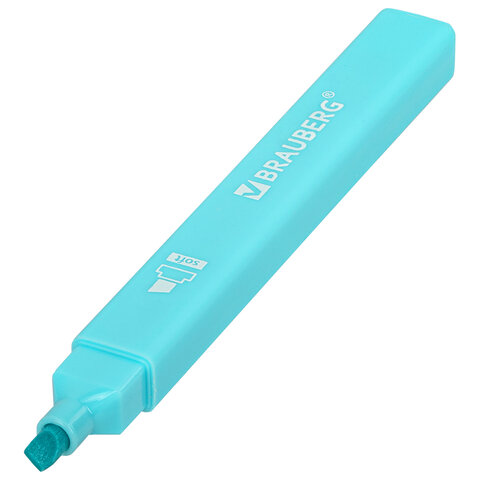 Набор текстовыделителей 6 ПАСТЕЛЬНЫХ ЦВЕТОВ, BRAUBERG "Macaroon", линия 1-5 мм, 152515