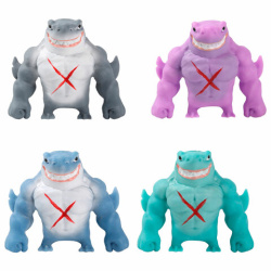 Игрушка-антистресс "АКУЛА", 10 см, ассорти, 4 цвета, блистер, JOLLY JOT (ДЖОЛЛИ ДЖОТ), 665780