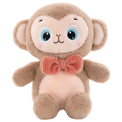 Игрушка мягкая "Обезьянка", 25 см, цвет коричневый, WOOZOO (ВУЗУ), 666790