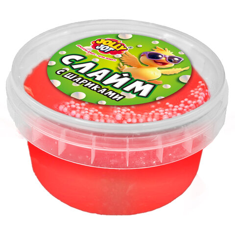 Слайм МИКС, 200 г, АССОРТИ, 3 вида, JOLLY JOT (ДЖОЛЛИ ДЖОТ), 667322