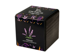 Набор для выращивания «Small village cube «Лаванда», Цвет черный