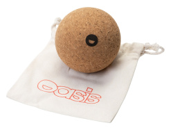 Массажный мяч для МФР «Relax» с гравировкой, Цвет натуральный