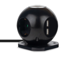 Сетевой фильтр «NEO SPHERUM», Цвет черный