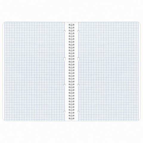 Тетради КОМПЛЕКТ 2 шт., А4, 96 л., BRAUBERG гребень, клетка, глянцевый лак, "Dark", 404390