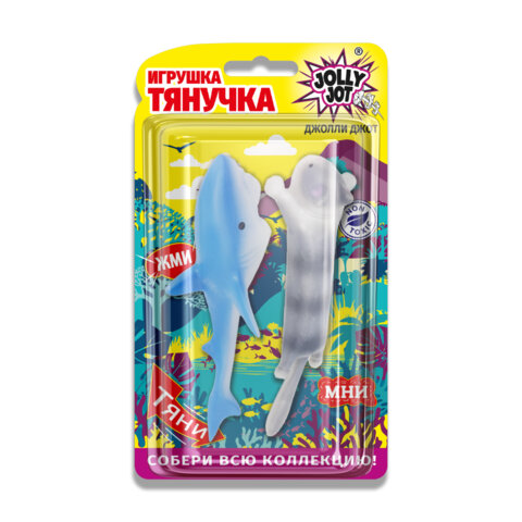 Фигурка антистресс катапульта "Зверята", 2 штуки, ассорти 2 вида, JOLLY JOT (ДЖОЛЛИ ДЖОТ), 666181