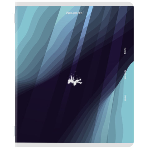 Тетради ДЭК А5 48 л. КОМПЛЕКТ 5 шт. BRAUBERG скоба, клетка, матовая ламинация, ENDLESS, 404952