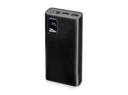 Портативный внешний аккумулятор «FAST», 20000 mAh, Цвет черный