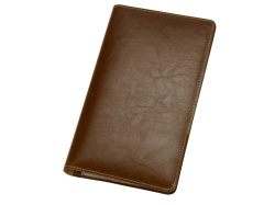 Трэвел-портмоне, Цвет коричневый