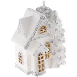Свеча Christmas Twinkle, домик, 8,5х5,5х10 см