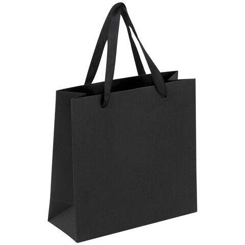 Пакет подарочный НАБОР 3 штуки 20х20х8 см, ЗОЛОТАЯ СКАЗКА "Business Kraft", крафтовая бумага, 608254