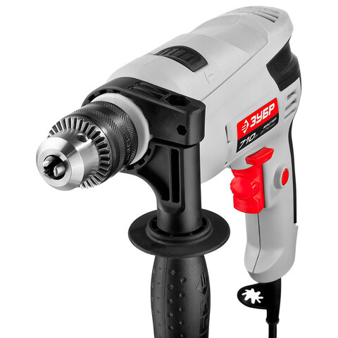 Дрель ударная 710 Вт, диаметр патрона 13 мм, ЗУБР Мастер ДУ-710 ЭРМ2