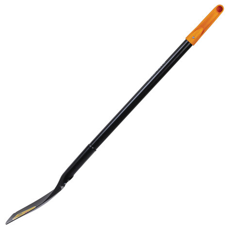 Лопата прямоугольная стальная 19х27 см, ОБЩАЯ ДЛИНА 115 см, черенок сталь, V-ручка, RABBITEX (РАББИТЕКС) "STRONG METAL", 700480