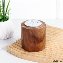Солонка для специй и соли 6 см Акация / S-JS207-3-6 /уп 128/